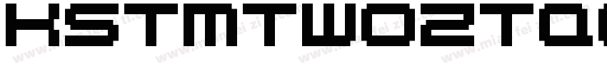 KSTMTWOZTQ0 20 00字体转换